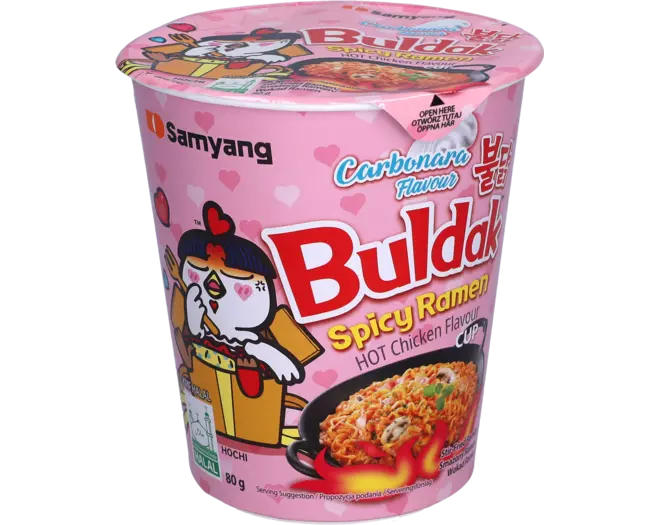 Samyang - Buldak Ramen Carbonara Cup 80g