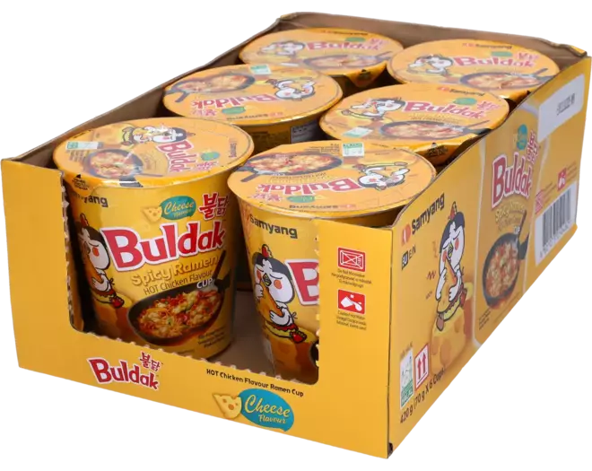 Samyang - Buldak Ramen Cheese Cup 70g