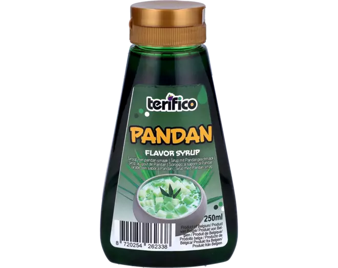 Terifico - Pandan Flavor Syrup PET Bottle 250ml