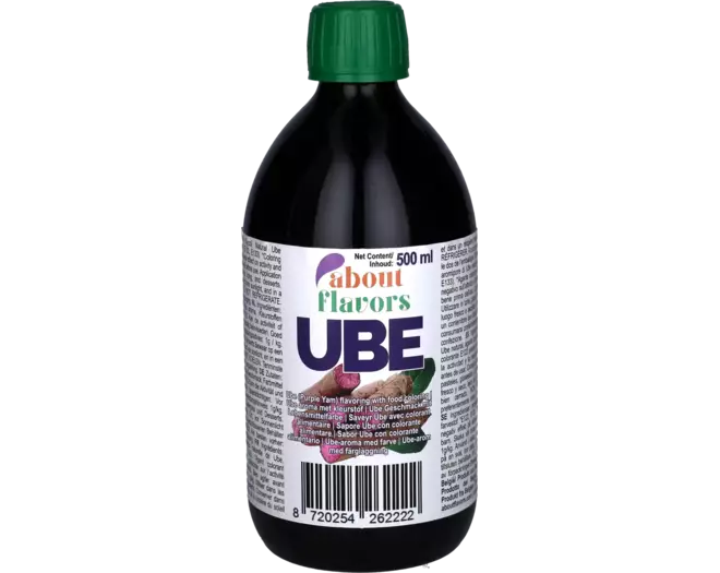 About Flavors - Ube Flavoring Purple Yam 500ml
