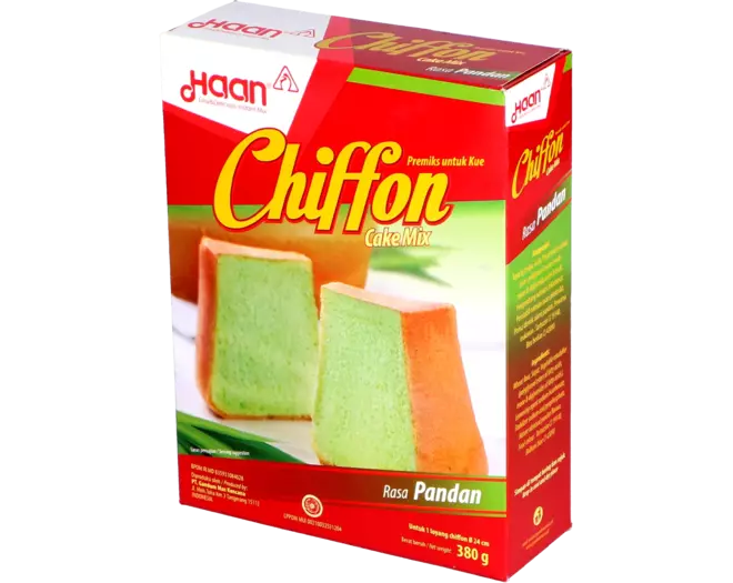 Haan - Chiffon Cake Mix Pandan 380g