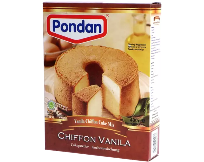 Pondan - Chiffon Vanilla 400g