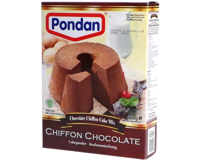 Pondan - Chiffon Chocolate 400g