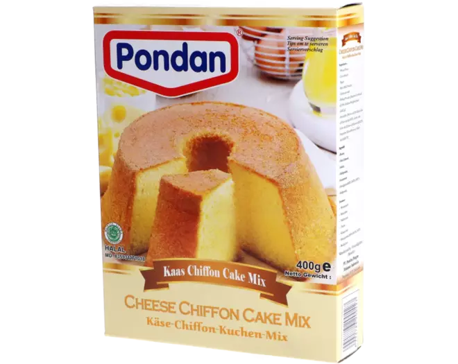 Pondan - Chiffon Cheese 400g