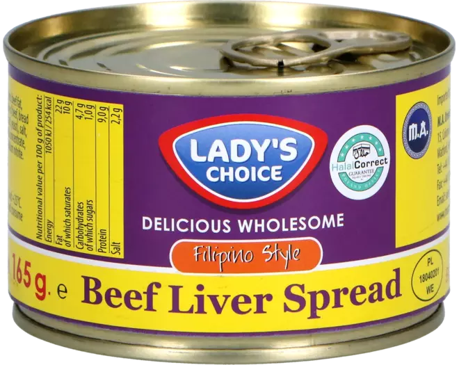 Lady's Choice - Liver Spread 165g