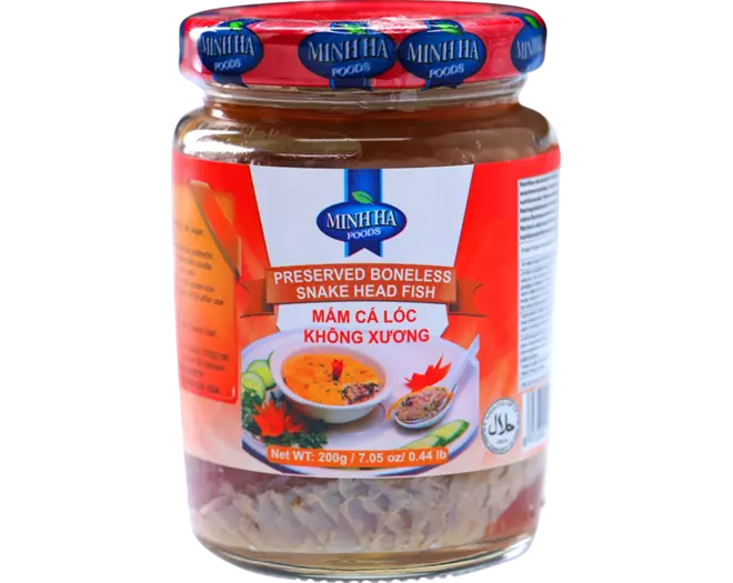 Minh Ha - Preserved Boneless Snake Head Fish 200g