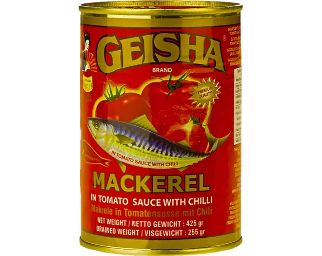 Geisha - Mackerel in Chili Sauce 425g