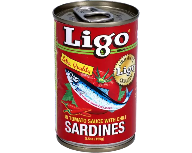 Ligo - Sardines in Tomato Sauce with Chili 155g