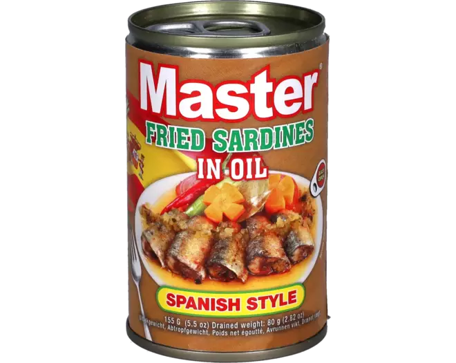 Master - Fried Sardines in Oil Spanish 155g