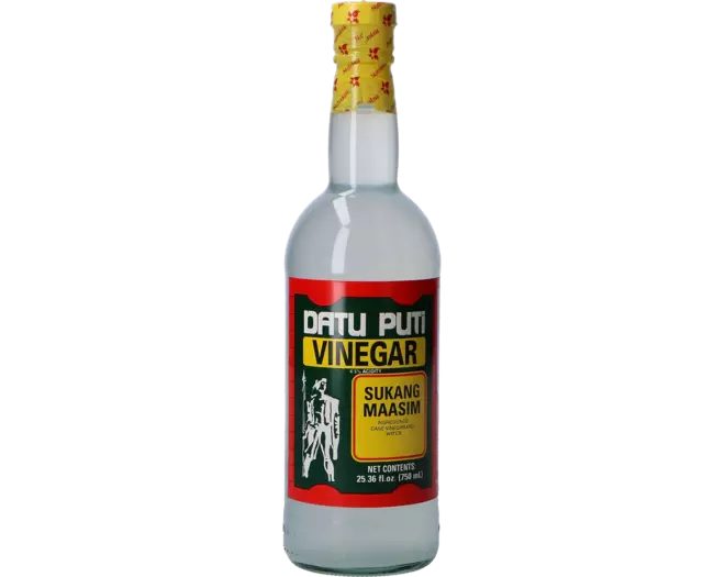 Datu Puti - Sukang Maasim White Vinegar Glass Bottle 750ml