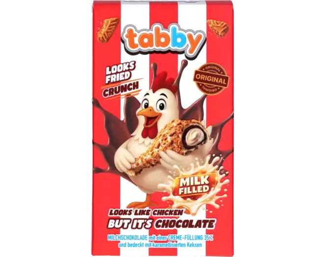 Tabby - Chicken Leg Crumble Chocolate 50g
