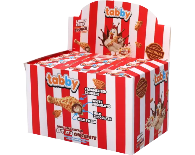 Tabby - Chicken Leg Crumble Chocolate 50g