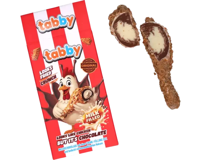 Tabby - Chicken Leg Crumble Chocolate 50g