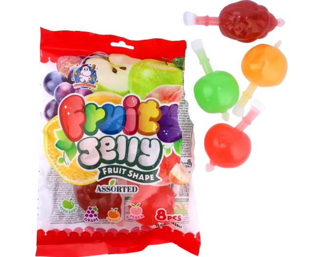 ABC - Fruity Jelly Fruit Shaped Assorted 8pcs 428g