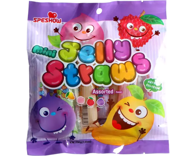 Speshow - Mini Jelly Straws Bag 200g
