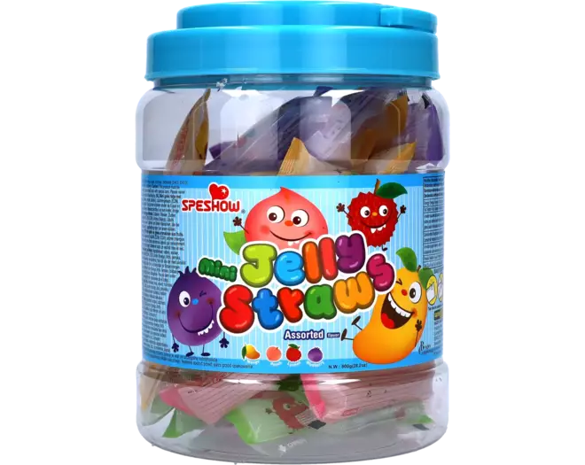 Speshow - Mini Jelly Straws Jar 800g