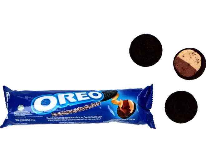 Oreo - Peanut Butter & Chocolate Roll 119.6g