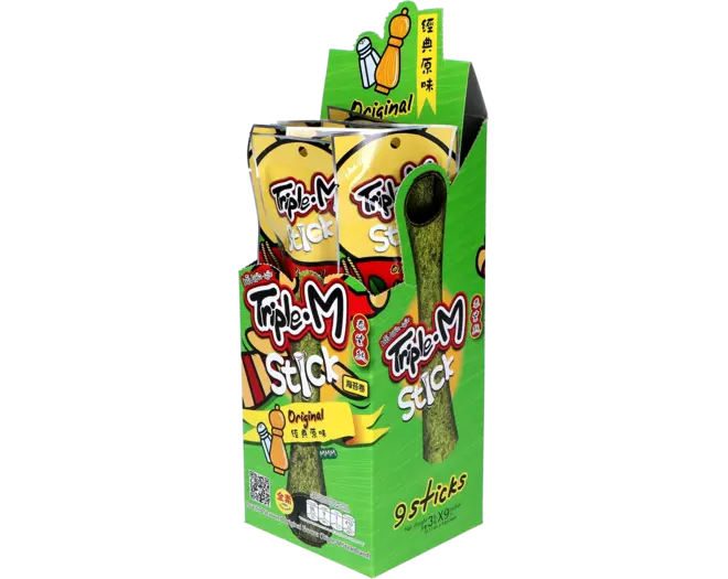 Triple-M - Roasted Seaweed Roll Stick Original 9x3g