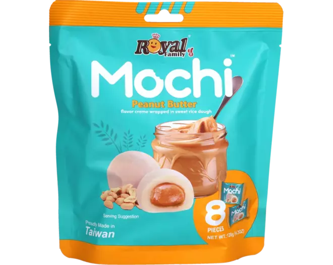Royal Family - Mochi Peanut Butter 12x120g