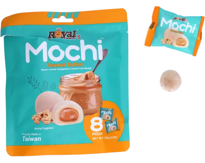 Royal Family - Mochi Peanut Butter 12x120g