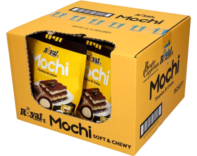 Royal Family - Mochi Tiramisu & Creme 12x120g