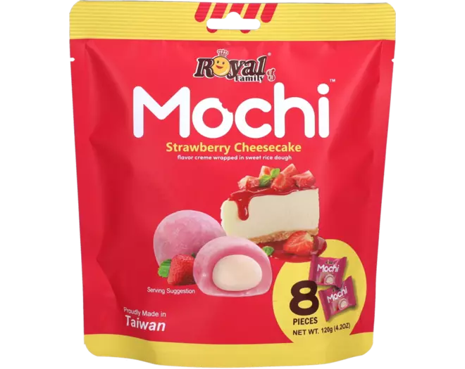 Royal Family - Mochi Strawberry Cheese Cake 12x120g