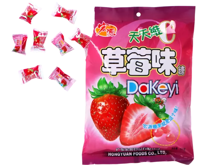 Hong Yuan - Candy Strawberry 350g