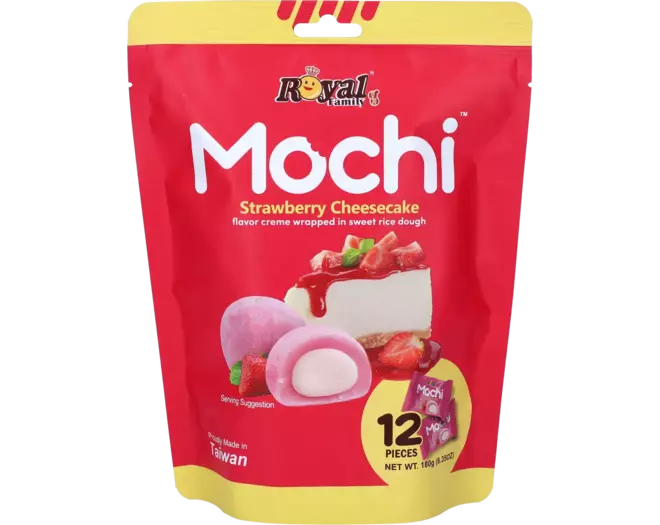 Royal Family - Mochi Strawberry Cheese Cake 12x180g