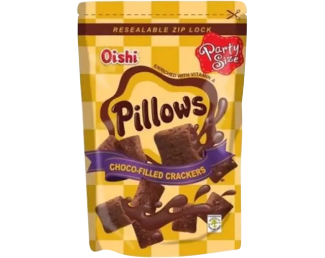 Oishi - Pillows Crackers Choco-Filled 150g