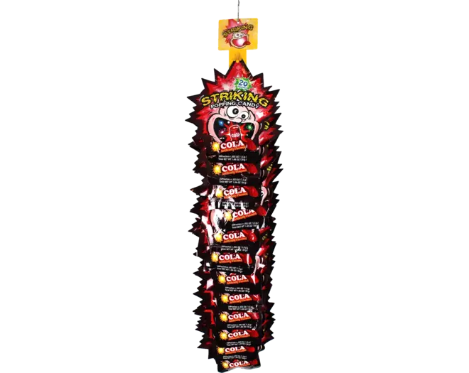 Striking - Popping Candy Cola Strip 30g