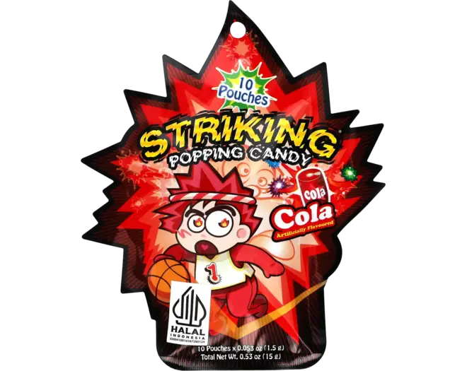 Striking - Popping Candy Cola Display 15g