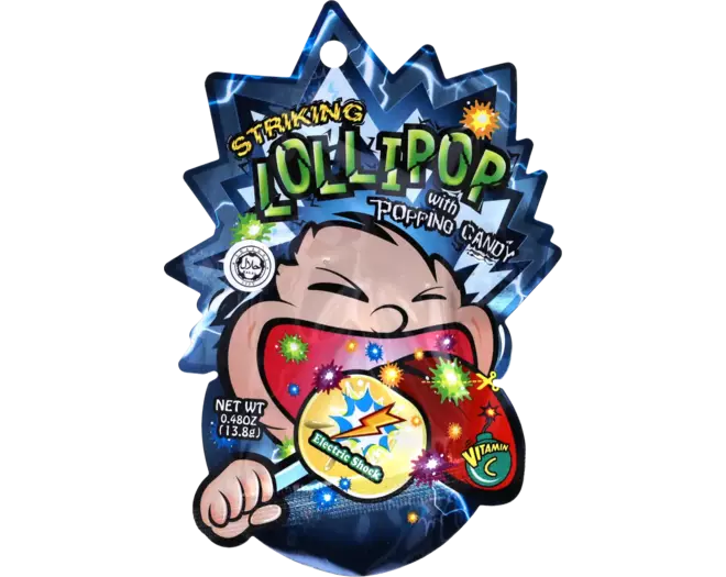 Striking - Lollipop Popping Candy Electric Shock Strip 13.8g