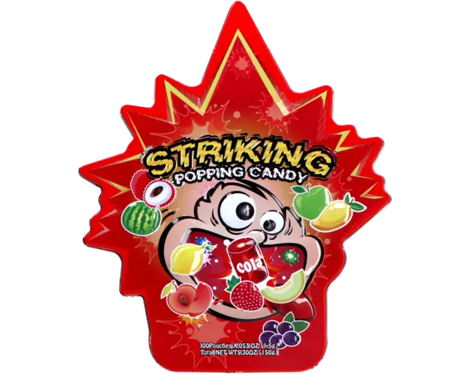 Striking - Popping Candy Seasonal Gift Box Assortment 100x1.5g
