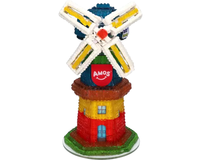 Amos - 4D Gummy Blocks Mixed Fruits 72g