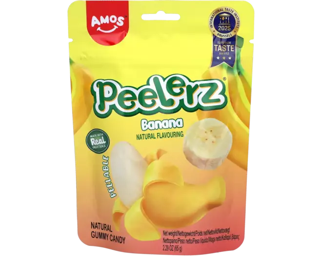Amos - Peelerz Gummy Banana 65g