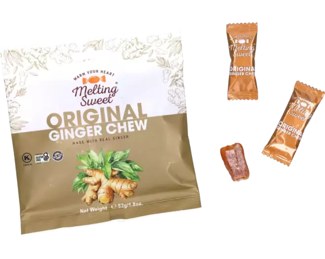 Melting Sweet - Ginger Chew Original - 52g