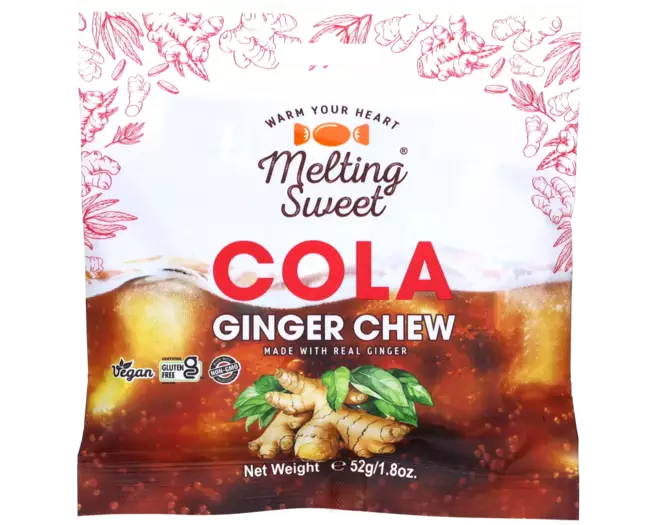 Melting Sweet - Ginger Chew Cola - 52g