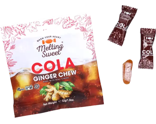 Melting Sweet - Ginger Chew Cola - 52g