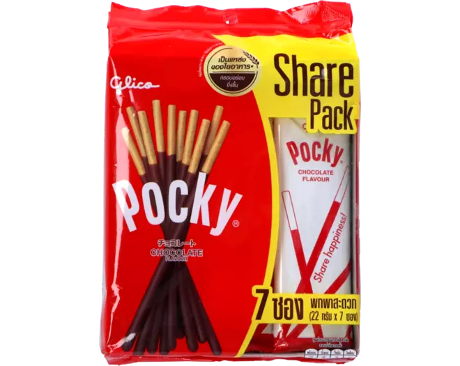 Pocky - Chocolate 7x20g