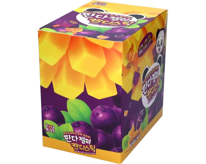Yum'z Bites - Panda Jelly Candy Stick 7x60g
