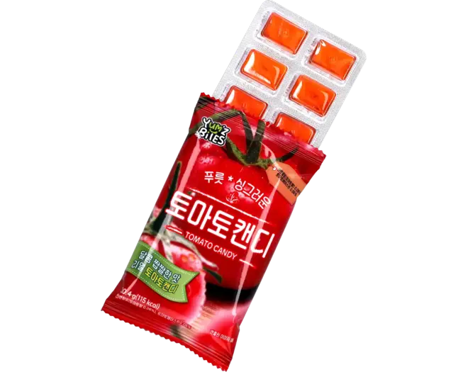 Yum'z Bites - Tomato Candy 12x30.4g