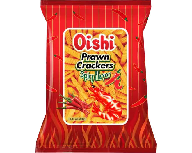 Oishi - Prawn Crackers Spicy 60g