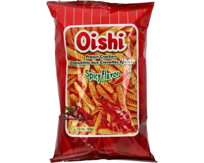 Oishi - Prawn Crackers Spicy 60g