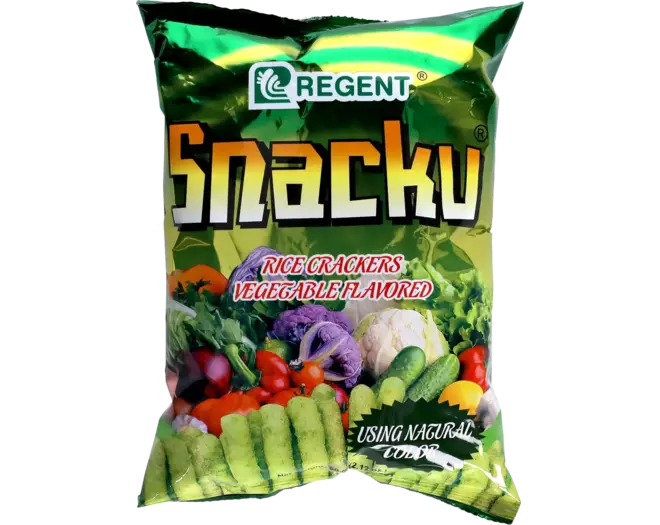 Regent - Snacku Rice Cracker Vegetable 60g
