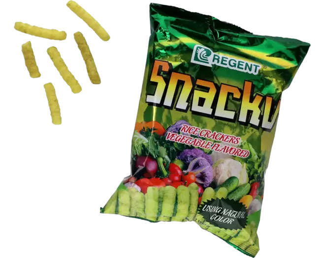 Regent - Snacku Rice Cracker Vegetable 60g