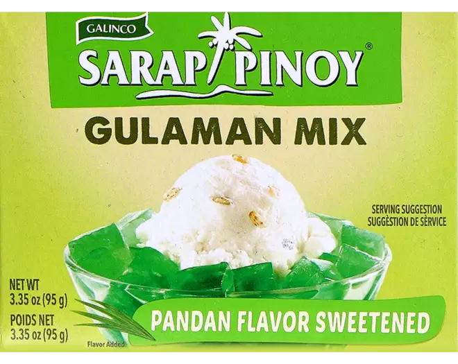 Sarap Pinoy - Gulaman Pandan Mix 95g
