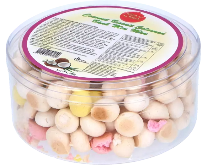 Ngon Ngon - Coconut Biscuit Colored 200g