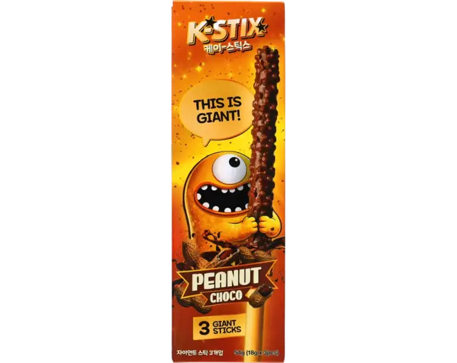 K-STIX - Peanut Choco Sticks 3x18g