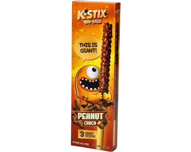 K-STIX - Peanut Choco Sticks 3x18g