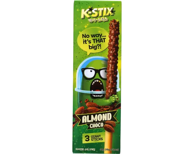 K-STIX - Almond Choco Sticks 3x18g